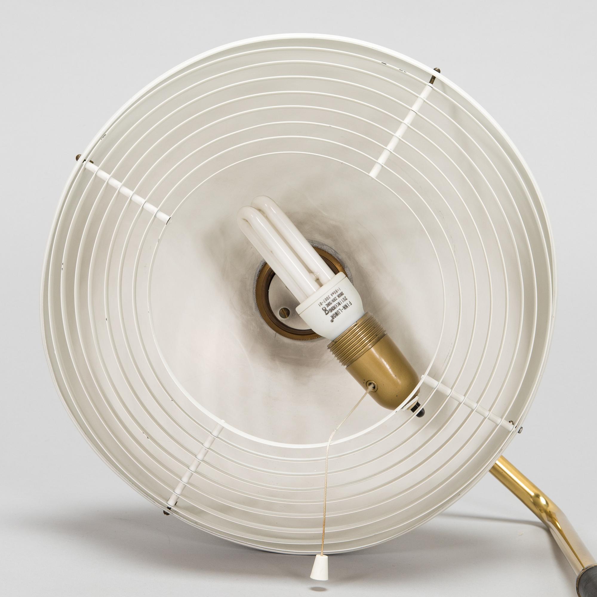 Alvar Aalto, golvlampa modell A811, Valaistystyö.