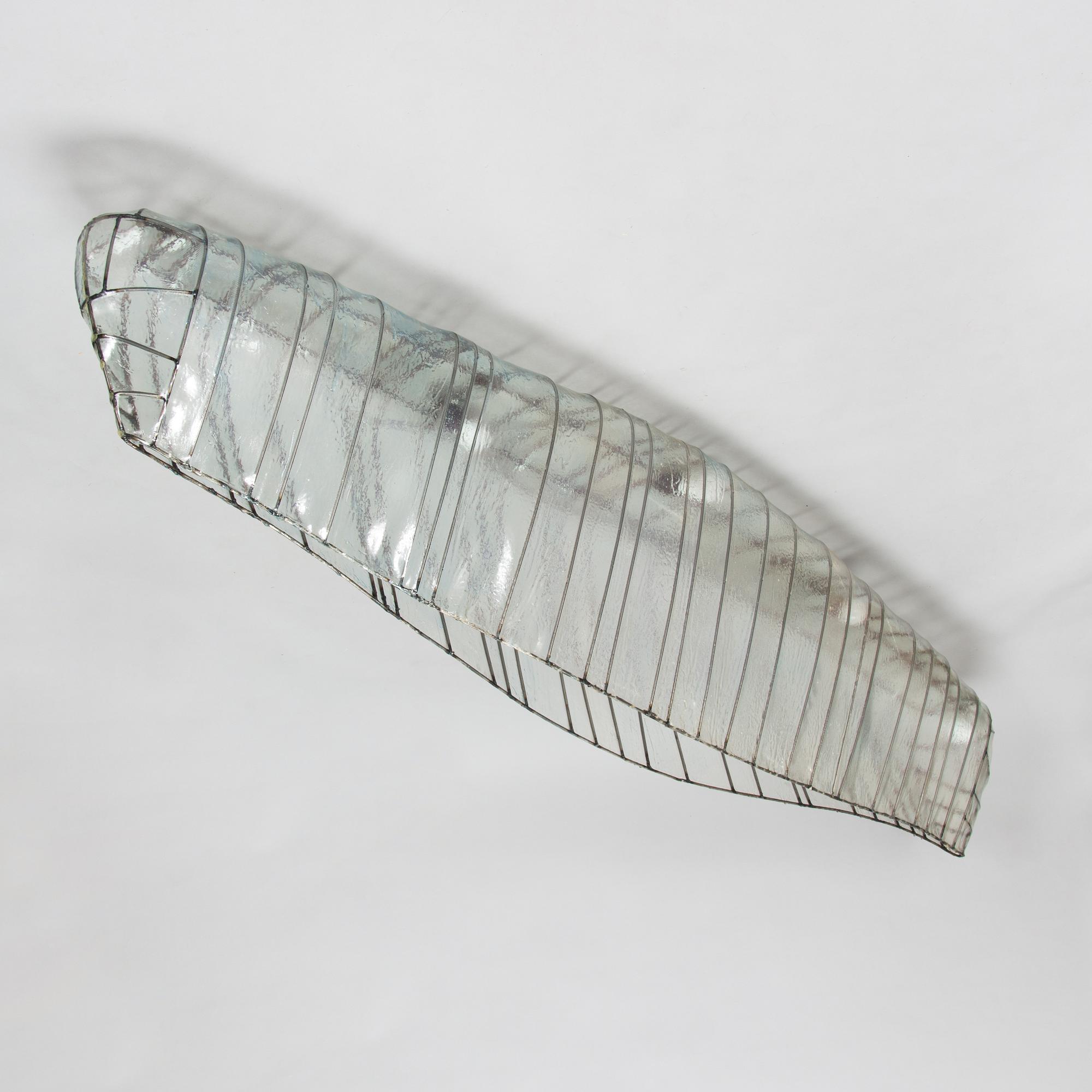 Stefan Lindfors, kattovalaisin/ valoveistos "Aniara", signeerattu Stefan Lindfors 2011.