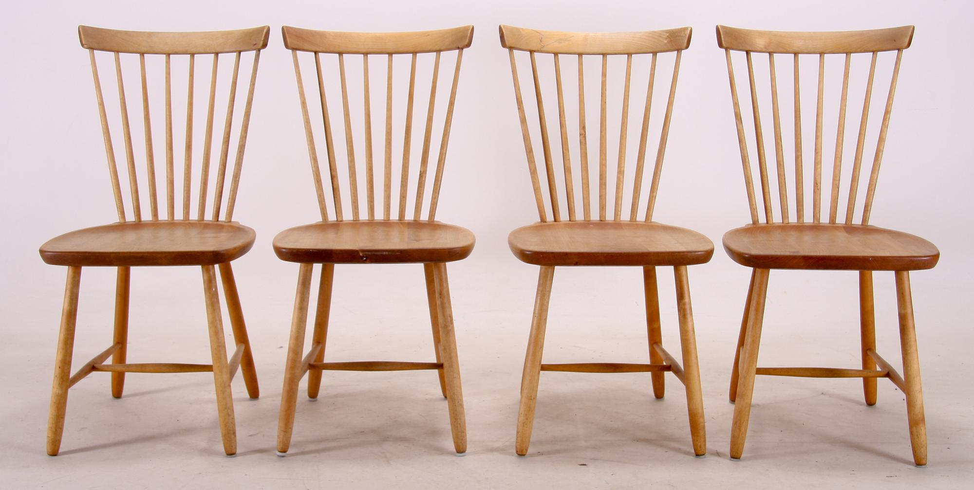 STOLAR, 4 st. "Lilla Åland". Design Carl Malmsten.