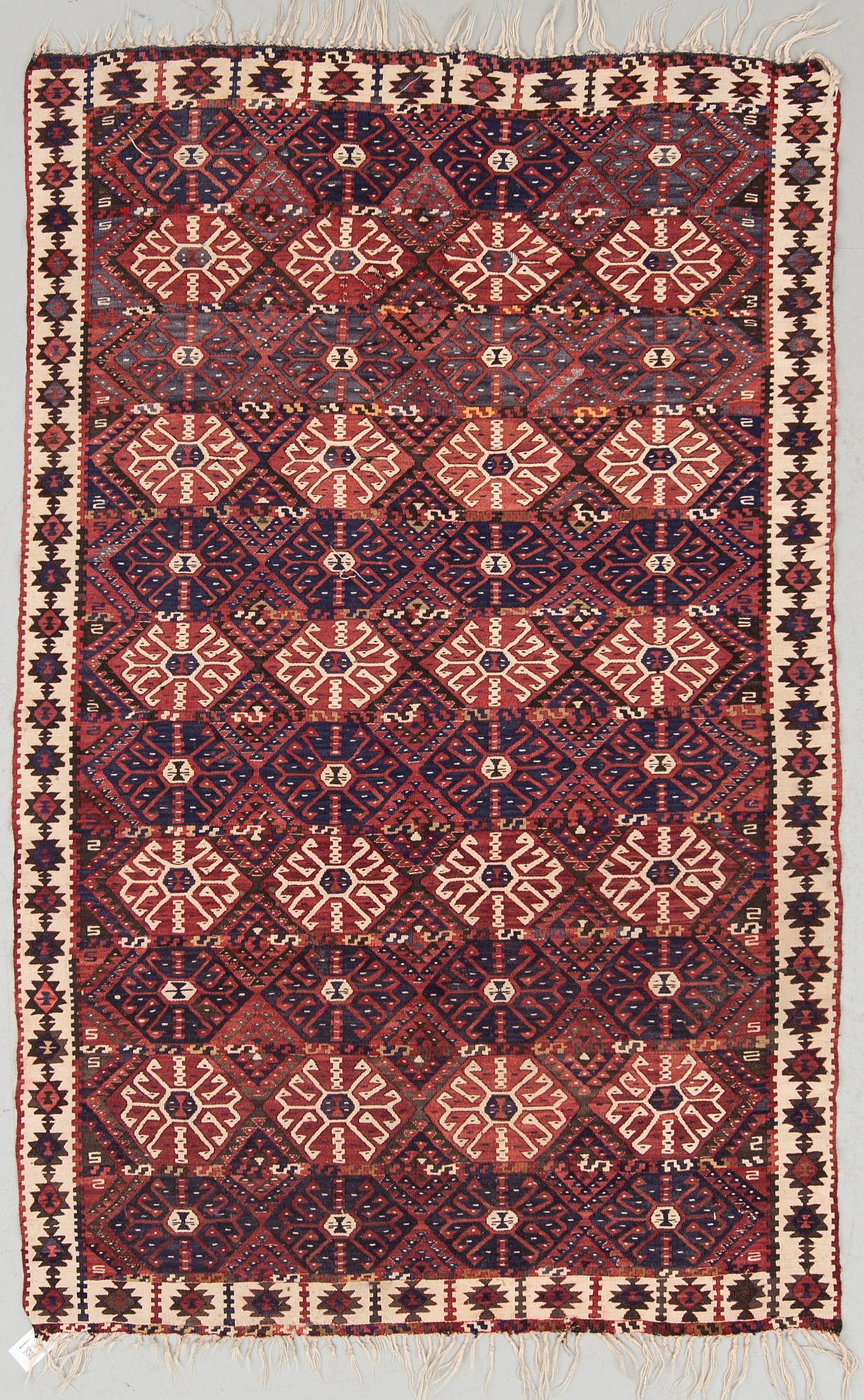 MATTA, Kelim, orientalisk, 1900-talets slut, ca 224 x 140 cm.