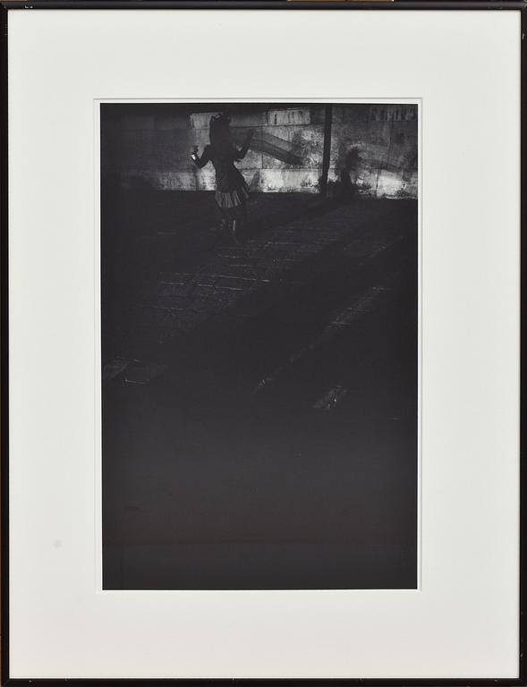 RALPH NYKVIST, silvergelatinfotografi, signerad och daterad 1989 a tergo.
