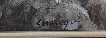 Gösta Calmeyer, Landscape with stones.