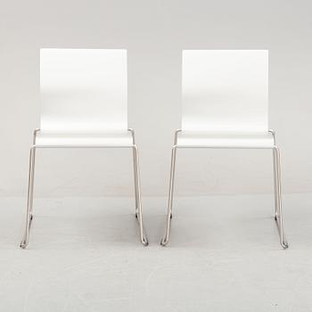 Stefan Borelius och Fredrik Mattsson, a set of eight "Sting 030" charis, Blå Station, the model designed 2003.