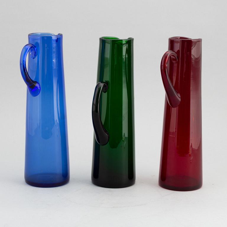 Monica Bratt bl.a, kannor, glas, 3 st Reijmyre.