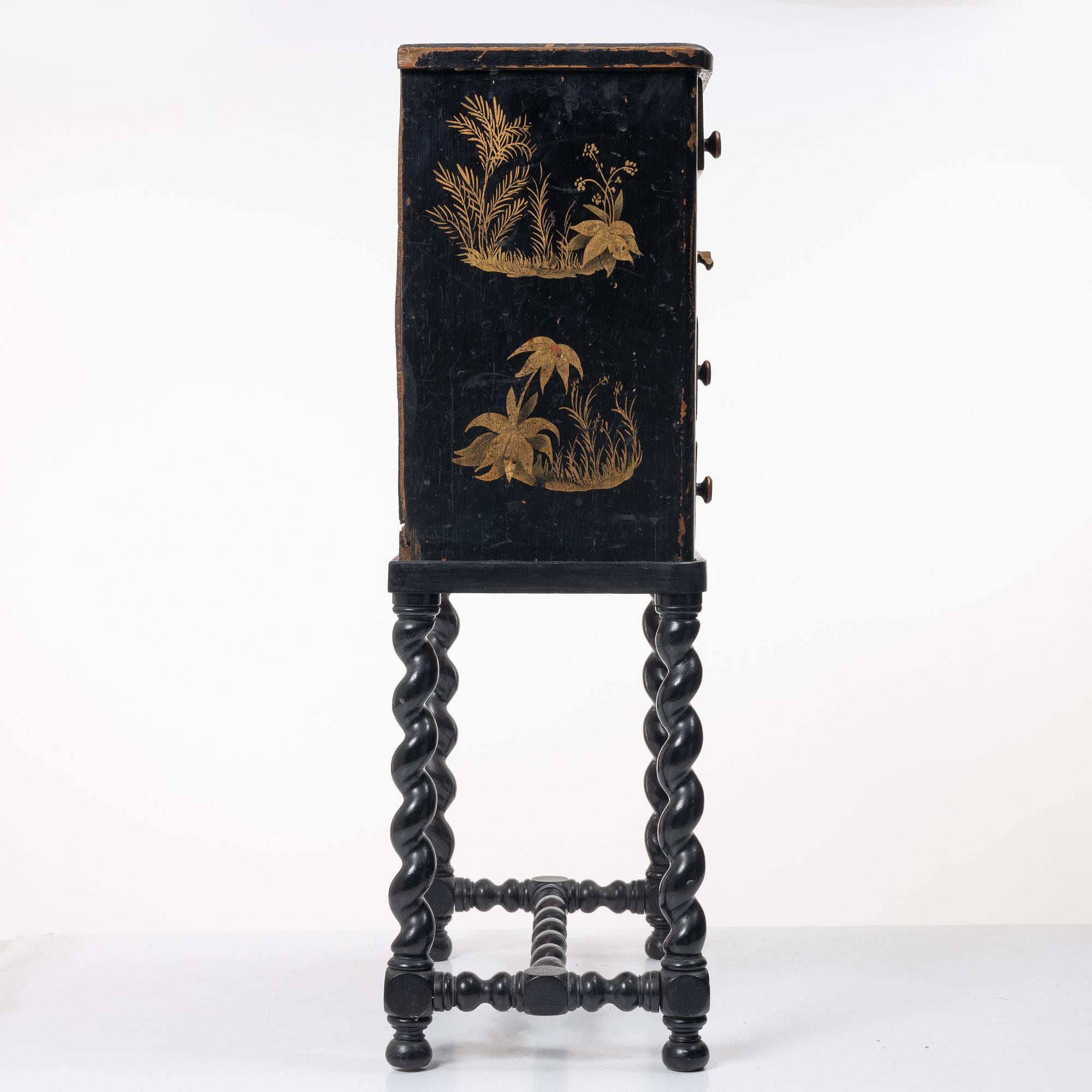 Miniature chest of drawers, circa 1900.