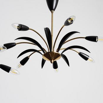 A pair of 1950's/60's ceiling lamps.