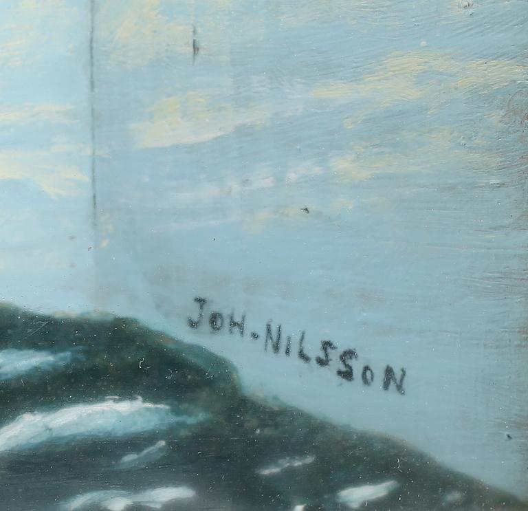 DIORAMA, signerad Joh Nilsson, 1900-talets första hälft.