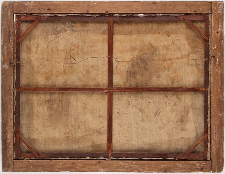 Sebastiano Conca Circle of, SEBASTIANO CONCA, circle of.  Relined canvas 96 x 132 cm. Period carved frame.