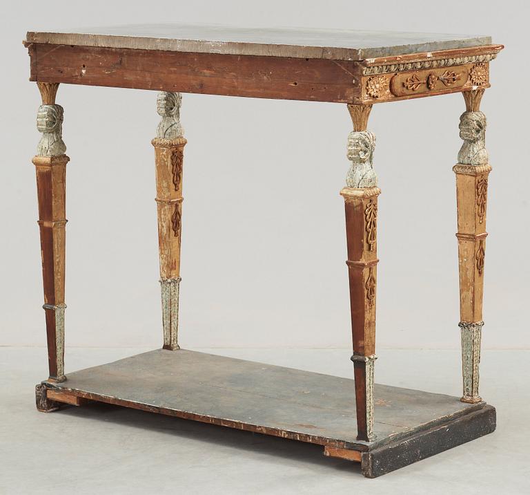 KONSOLBORD. Sengustavianskt stockholmsarbete, omkring år 1800.