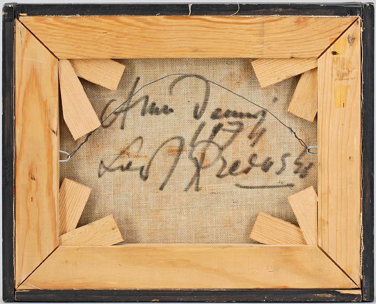 LECH RZEWUSKI, olja på duk, sign.