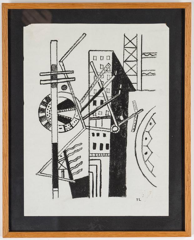 FERNAND LÉGER, lithograph, signed.