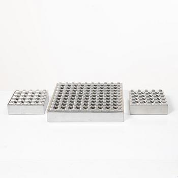 Beck & Ljung, ashtrays, 3 pieces, “Ultima”, second half of the 20th century.