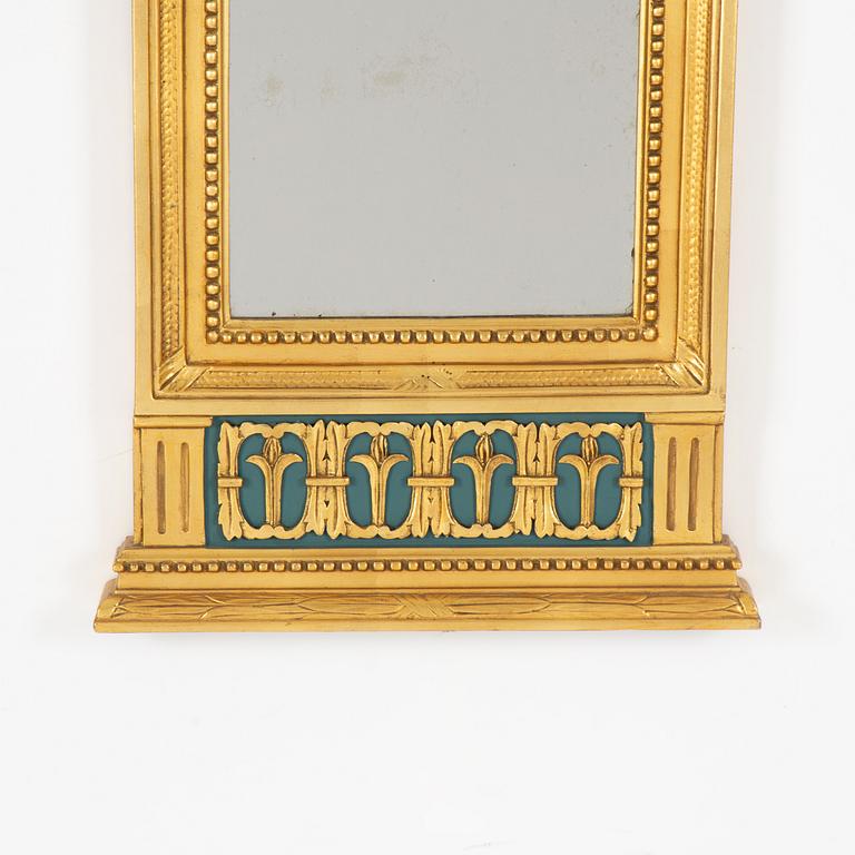 A mirror, Anders Carlsson, Norrköping, Gustavian, late 18th Century.