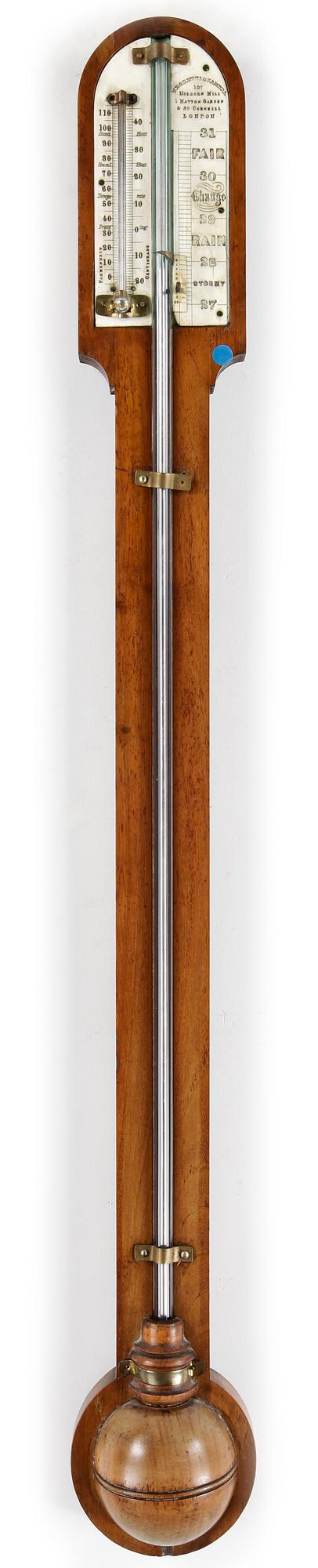 BAROMETER, Negretti & Zambra, London, England, 1800-talets andra hälft.