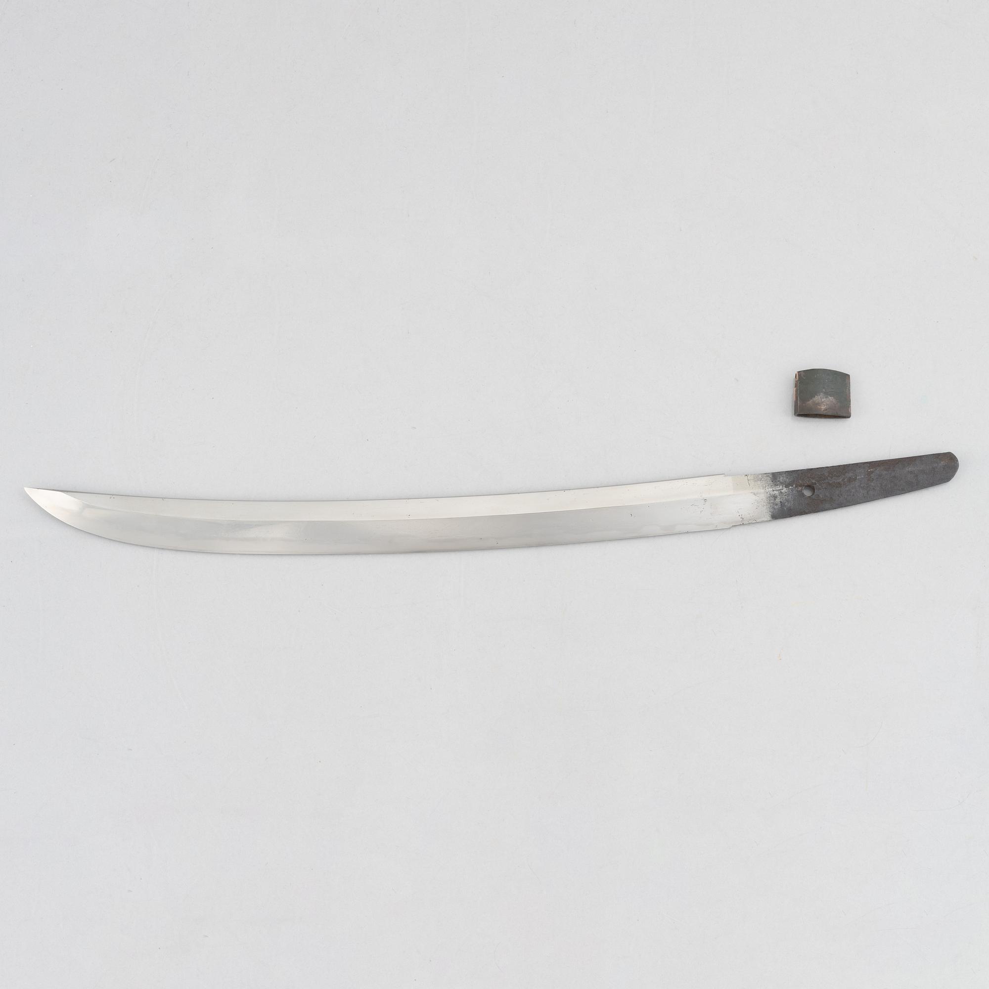 Wakizashi, attributed to Tomotsugu, Uda, Echu, Eisho period.