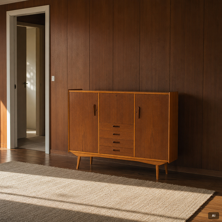 A 1950's sideboard.