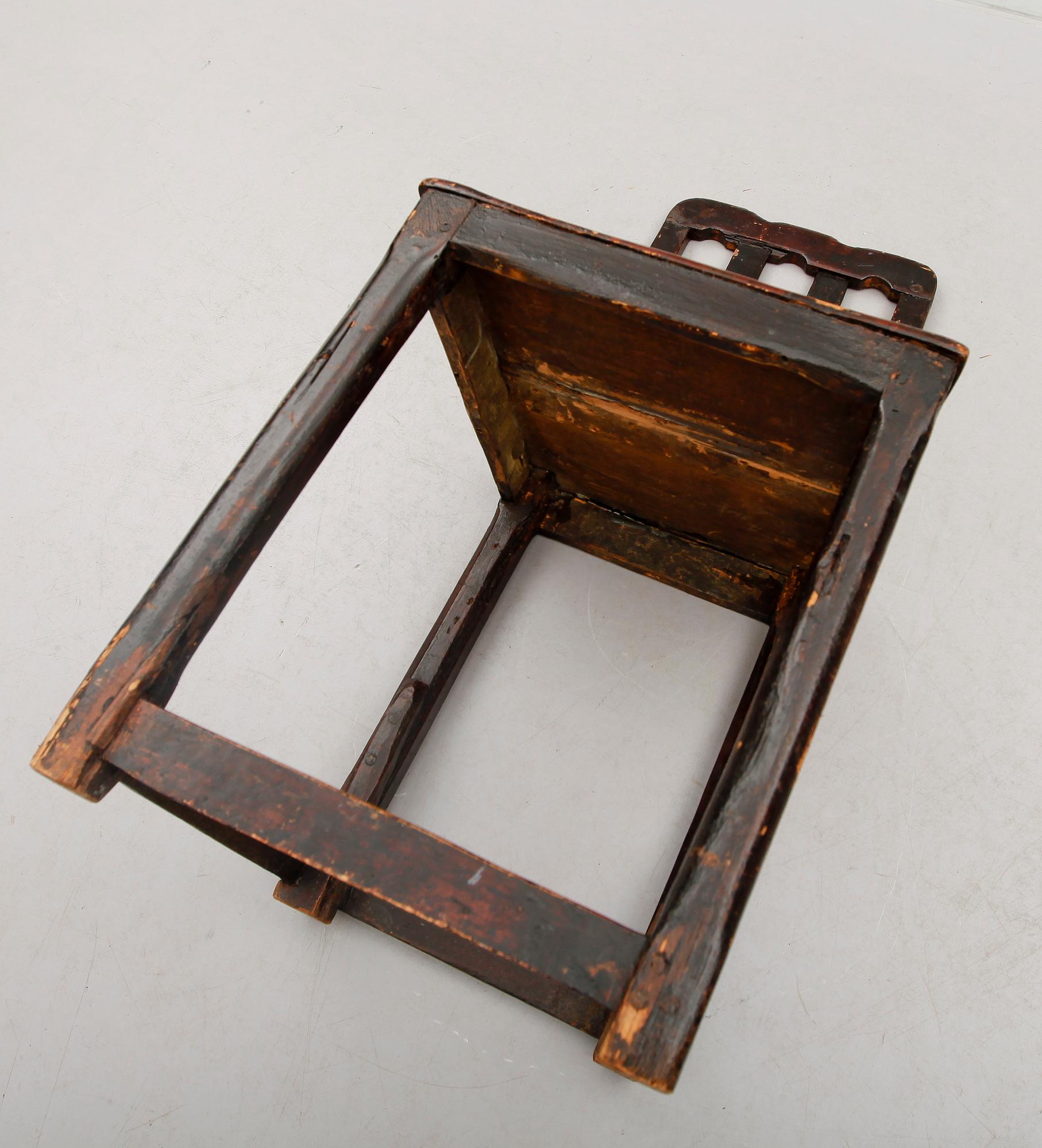 STOL, allmoge, Dalarna, 1700-/1800-tal.