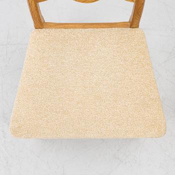 Henning Kjærnulf, six "Razorblade" chairs, Denmark, 1960's.