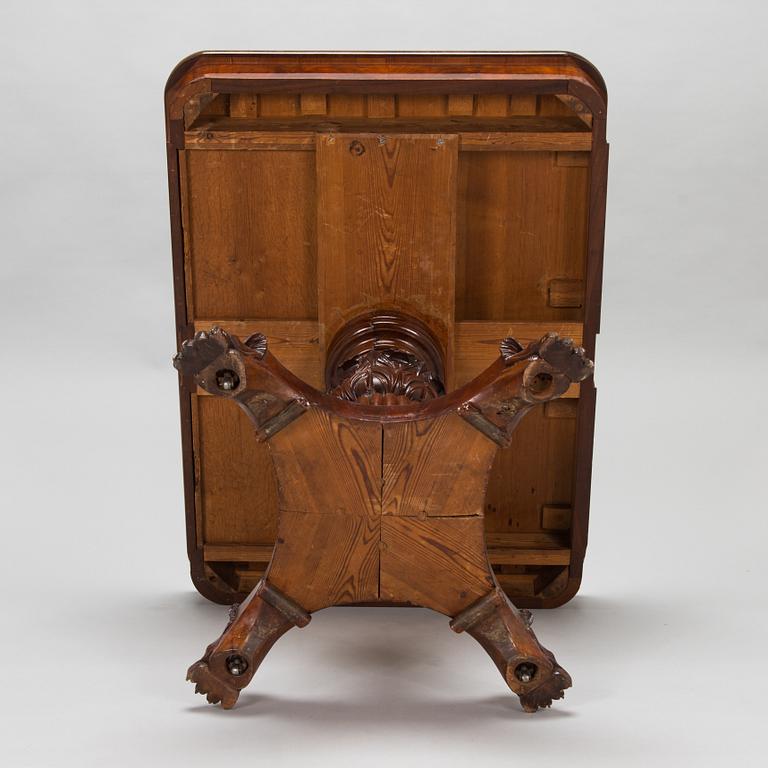 An Empire mahogany table from around 1830s-40s.