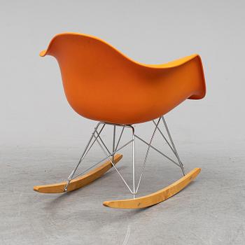 CHARLES & RAY EAMES, a 'RAR' rocking chair, Vitra 2004.