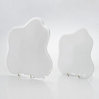 Alvar Aalto, taidelasi, "Aallon kukka", neljä osaa, signeerattu Alvar Aalto 154 / 1983.