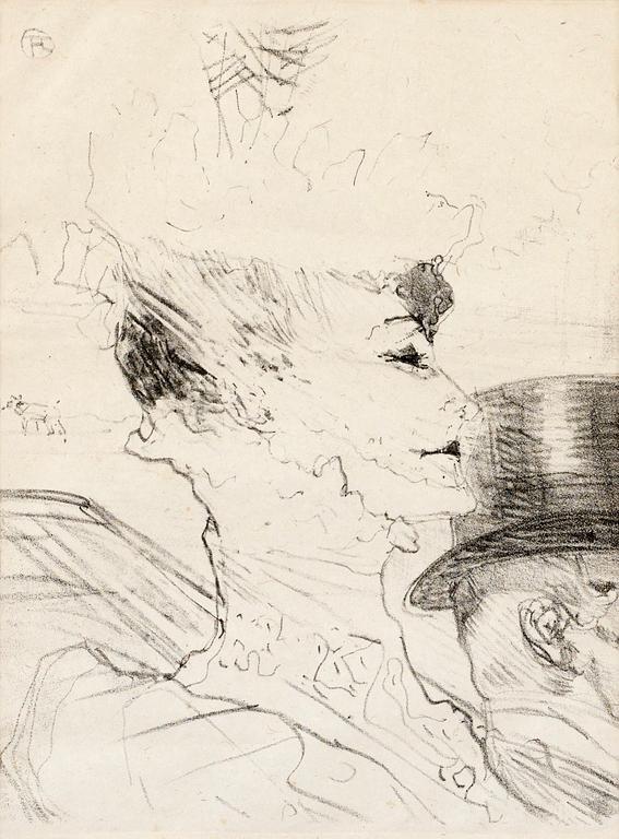 Henri de Toulouse-Lautrec, "Louise Balthy".