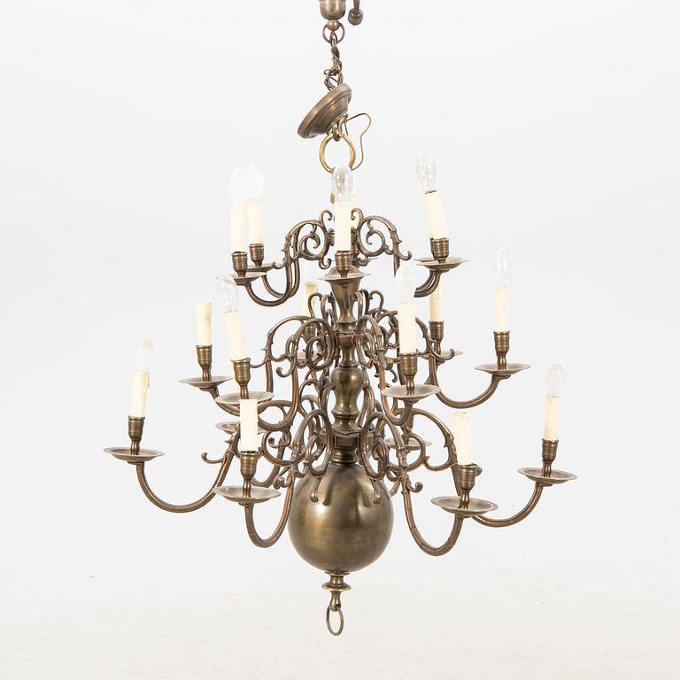 Taklampa barockstil 1900-talets första hälft.