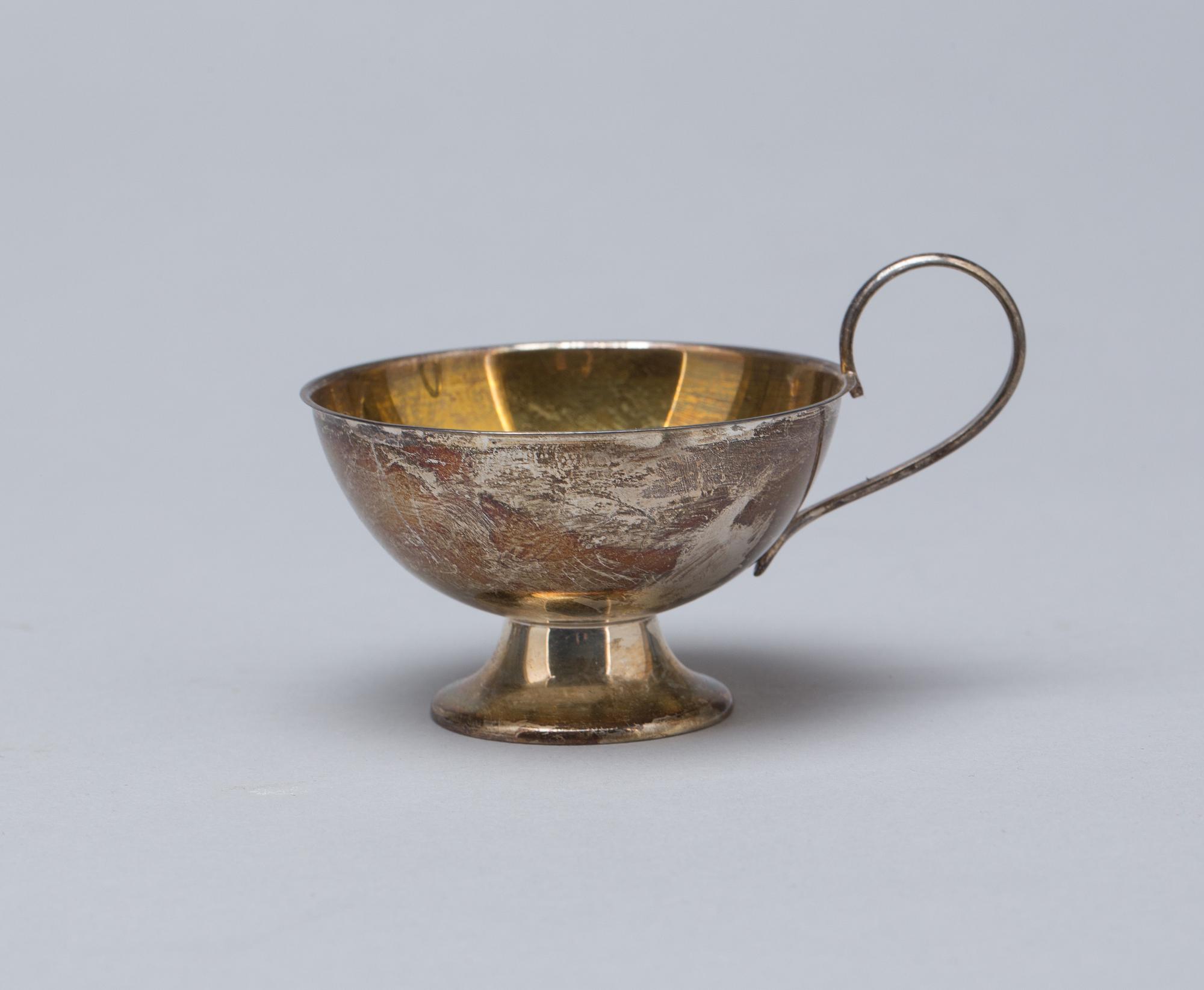 PUNSCHMUGGAR, sterlingsilver, 12 st. 1900-tal. Okänd tillverkning. Vikt ca 335 gr.