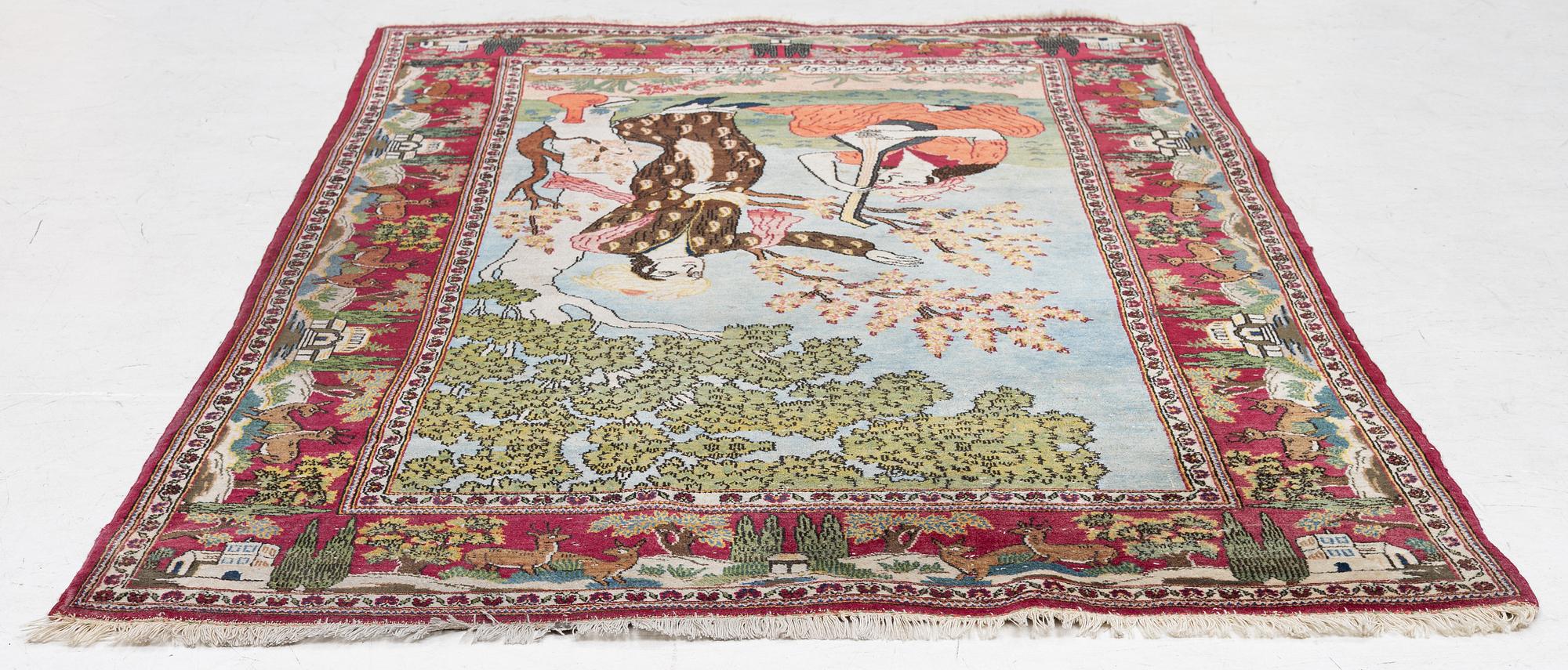 Matta, Keshan, Figural, 200 x 125 cm.