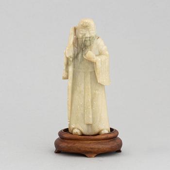 Skulptur, soapstone. Kina, tidigt 1900-tal.