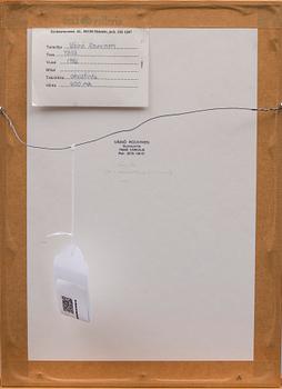 VÄINÖ ROUVINEN, akvatint, signerad och daterad 1986. Konstnärens provavdrag.