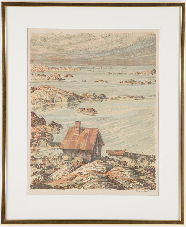 ROLAND SVENSSON, färglitografi, sign och numrerad 97/320.