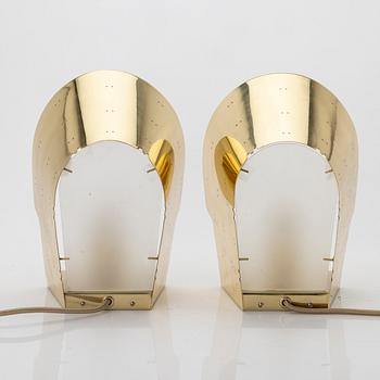Paavo Tynell, Wall lights, a pair, model "9464", Gubi, 2000s.