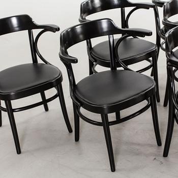 KARMSTOLAR, 6 st, "Cattelin" Gemla.