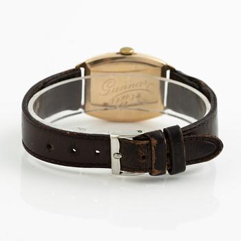 Mido, armbandsur, 14K guld, 26,5 mm.