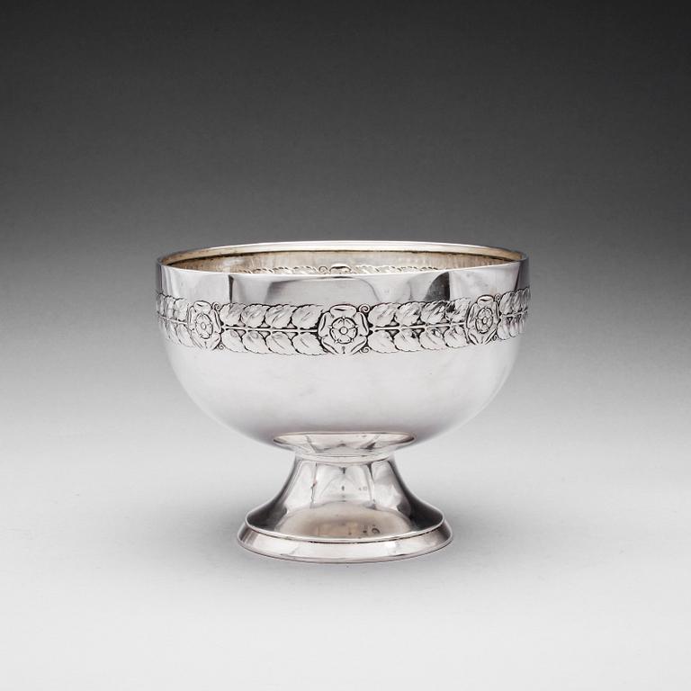 SKÅL, silver, GAB, Stockholm, 1915. Ca 530 gr.