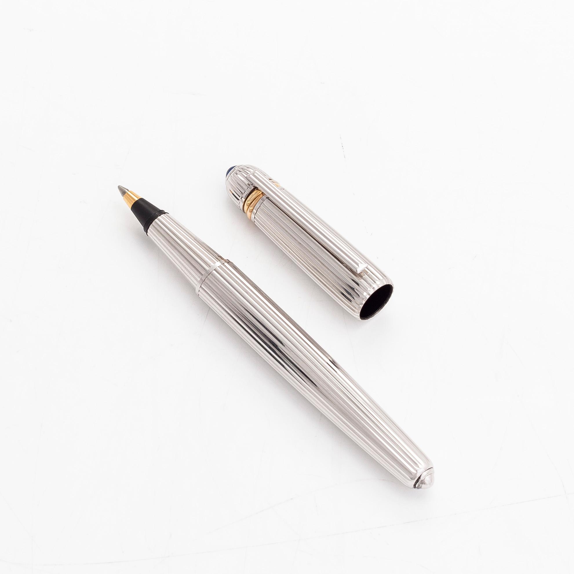 Cartier, a 'Pasha de Cartier' ballpoint pen.