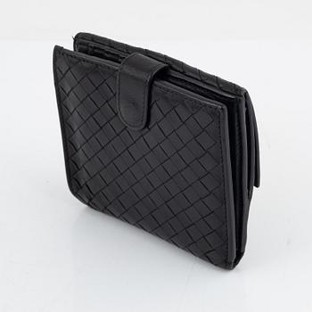 Bottega Veneta, a wallet and bracelet.