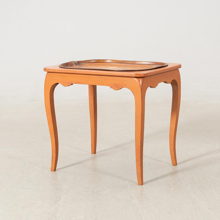 Brick table, Rococo style, first half/mid 20th century.