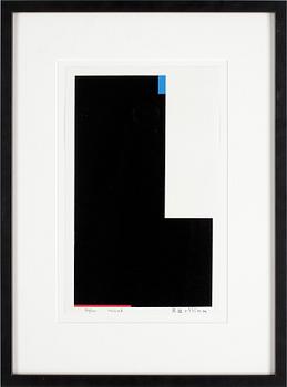 Olle Baertling · OLLE BAERTLING, färgserigrafi, signerad och daterad 1952-68, numrerad 85/300.