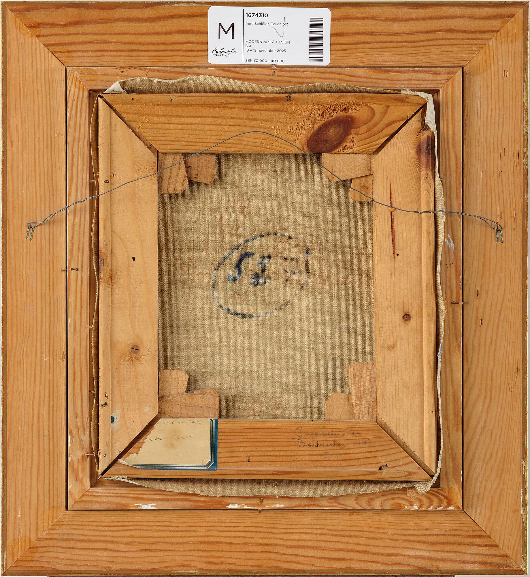 Inge Schiöler, "Barvinter".