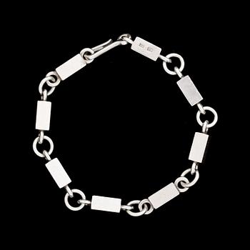 ARMLÄNK, sterling, Wiwen Nilsson, Lund, 1945. Vikt ca 27g.