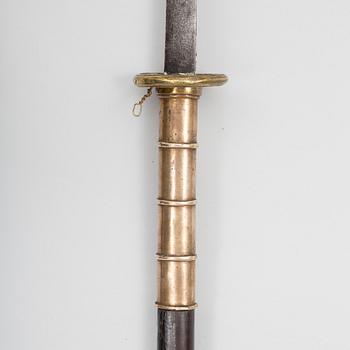 A Japanese 19th century sword.