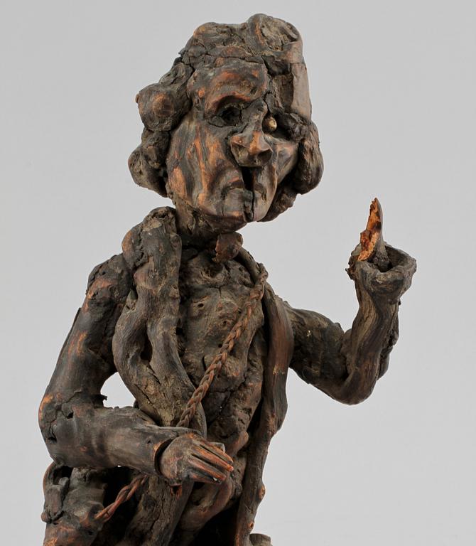 FIGURIN, trä, 1900-tal.