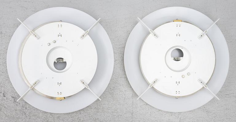 Uno & Östen Kristiansson, taklampor / plafonder, ett par, "Plafo", Luxus, modellen formgiven 1960.