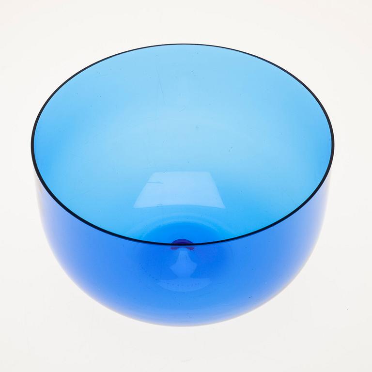 SKÅL, glas, signerad Timo Sarpaneva, numrerad, 1960-luku.