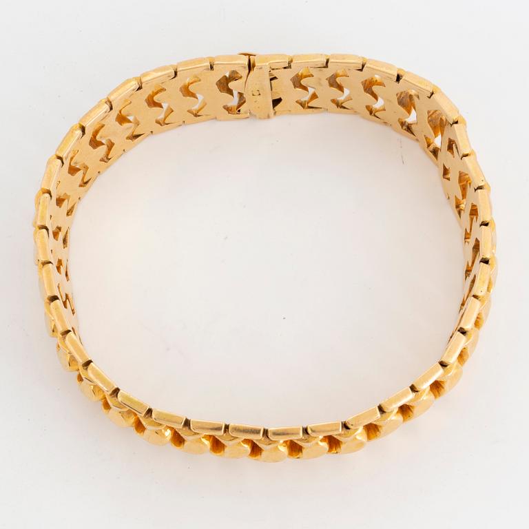 ARMBAND, 18K guld.