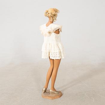 Display mannequin C Johansen Denmark first half of the 20th century.