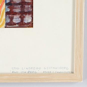 STIG LINDBERG, akvarell, sign o dat -69.