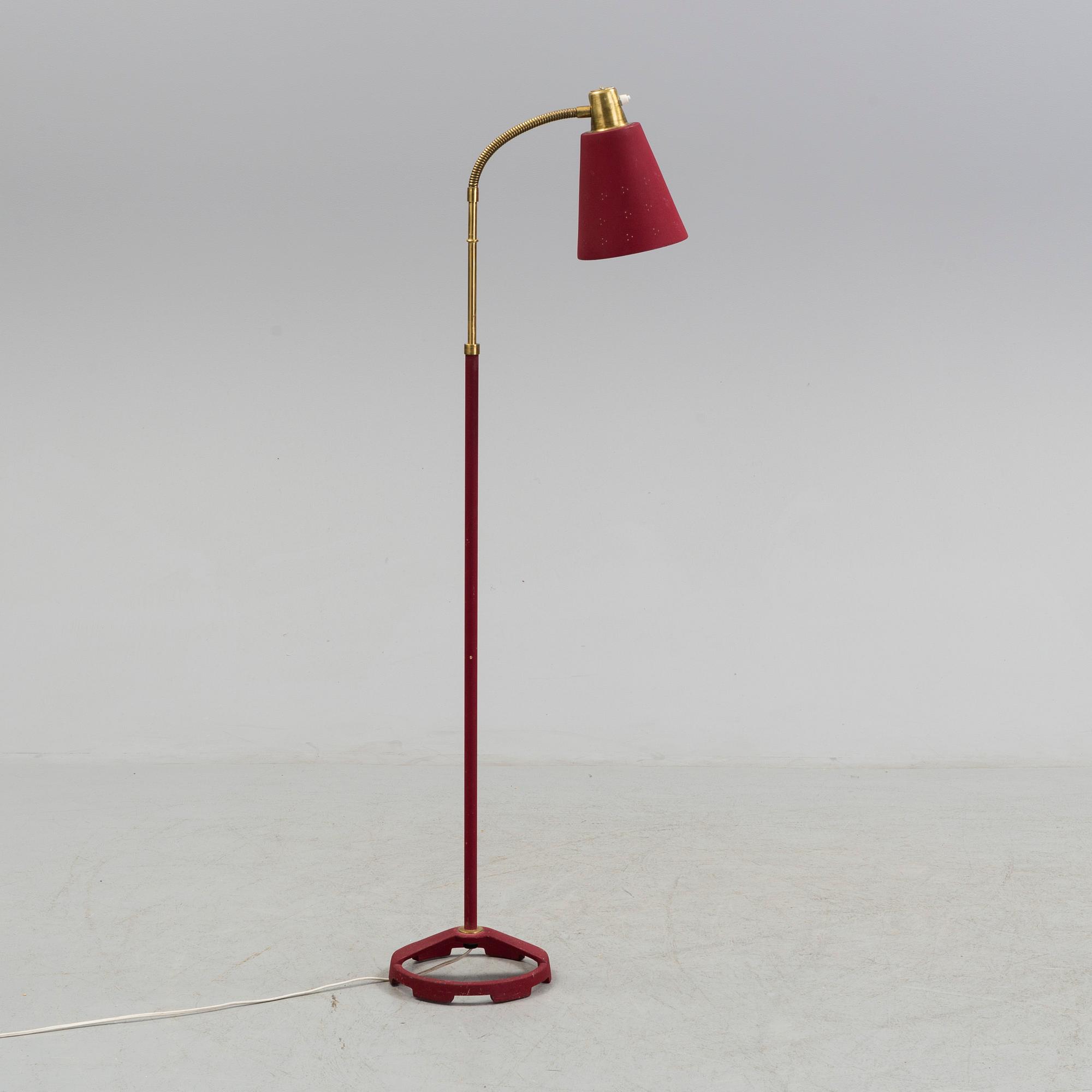A floor lamp, "NK 32631", mid 20th century.